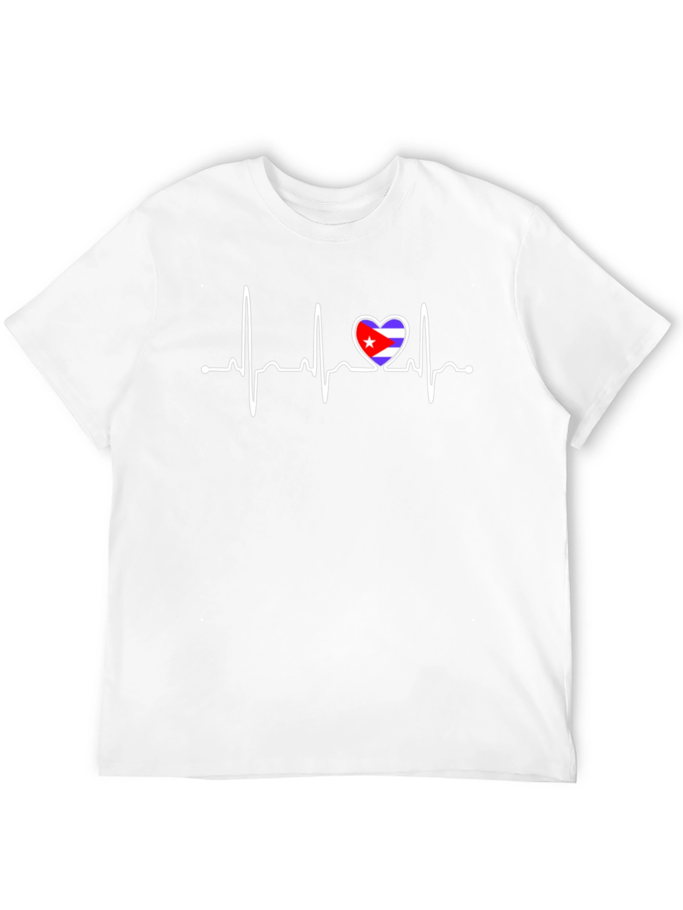Cuba Heartbeat T-Shirt - Black