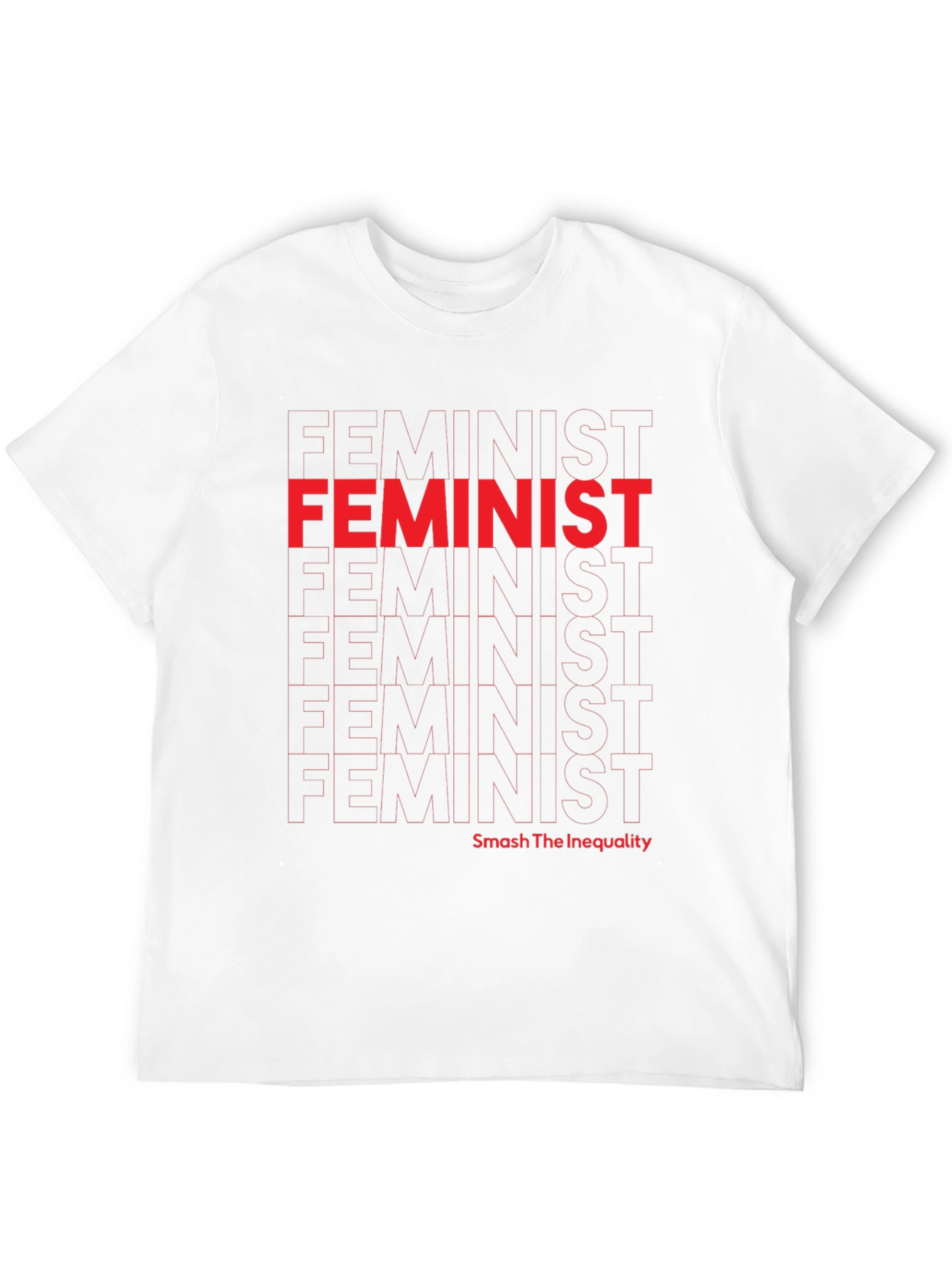 Feminist Graphic Tee - Smash Inequality