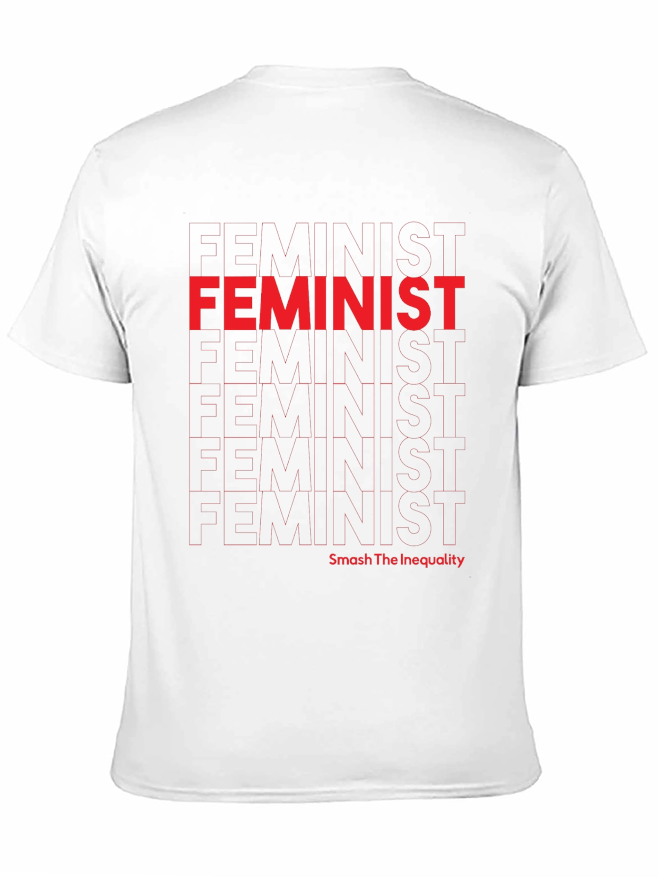 Feminist Graphic Tee - Smash Inequality