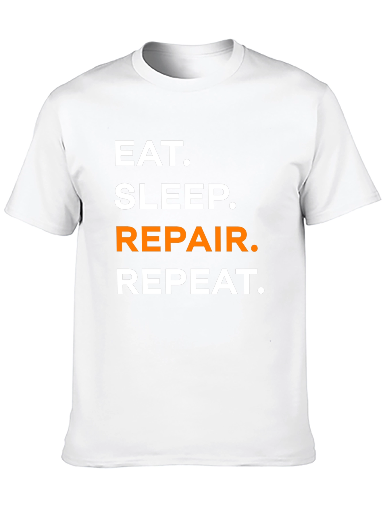 Eat Sleep Repair Repeat Funny T-Shirt