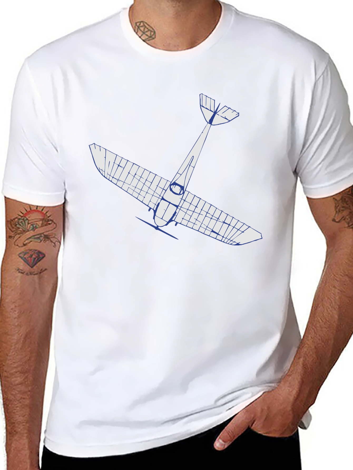 Airplane Graphic Tee - Pilot Gift