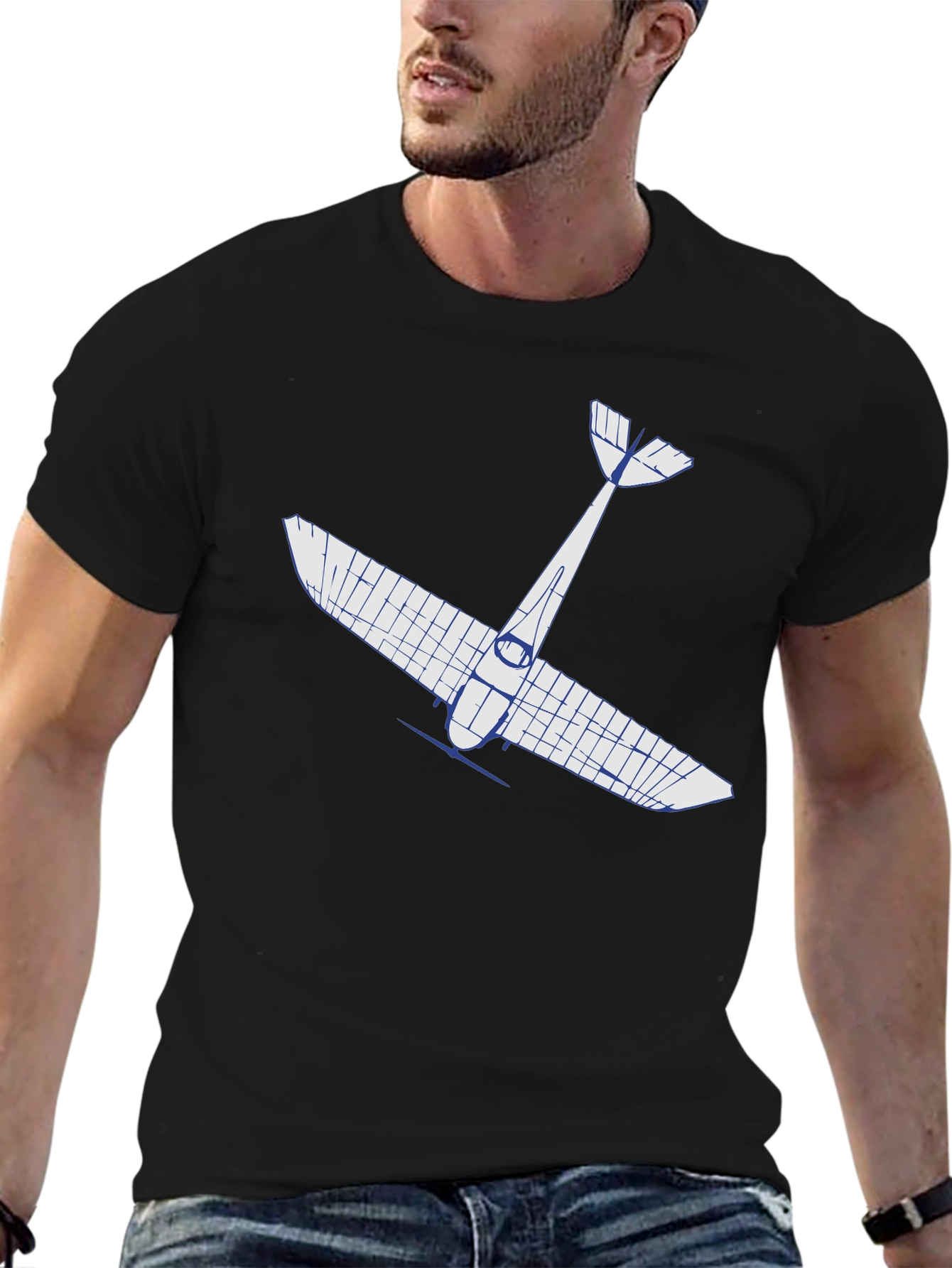 Airplane Graphic Tee - Pilot Gift