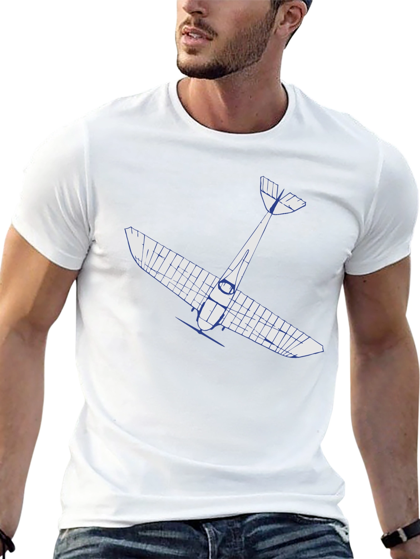 Airplane Graphic Tee - Pilot Gift