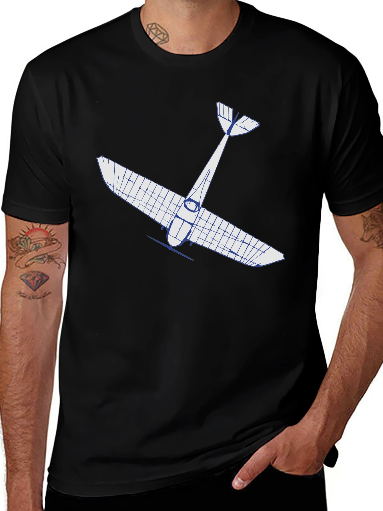 Airplane Graphic Tee - Pilot Gift