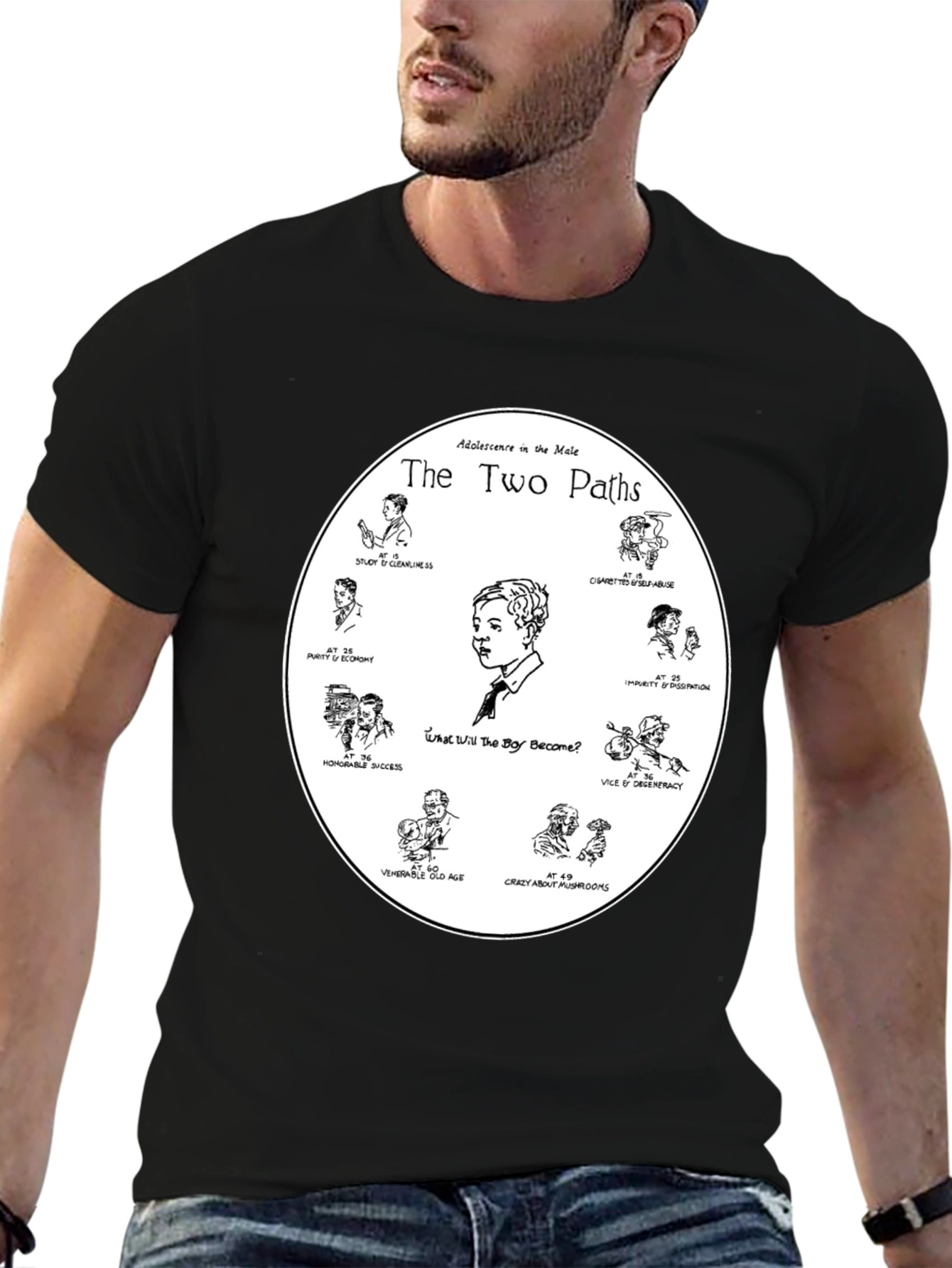 Adolescence: The Two Paths Graphic Tee