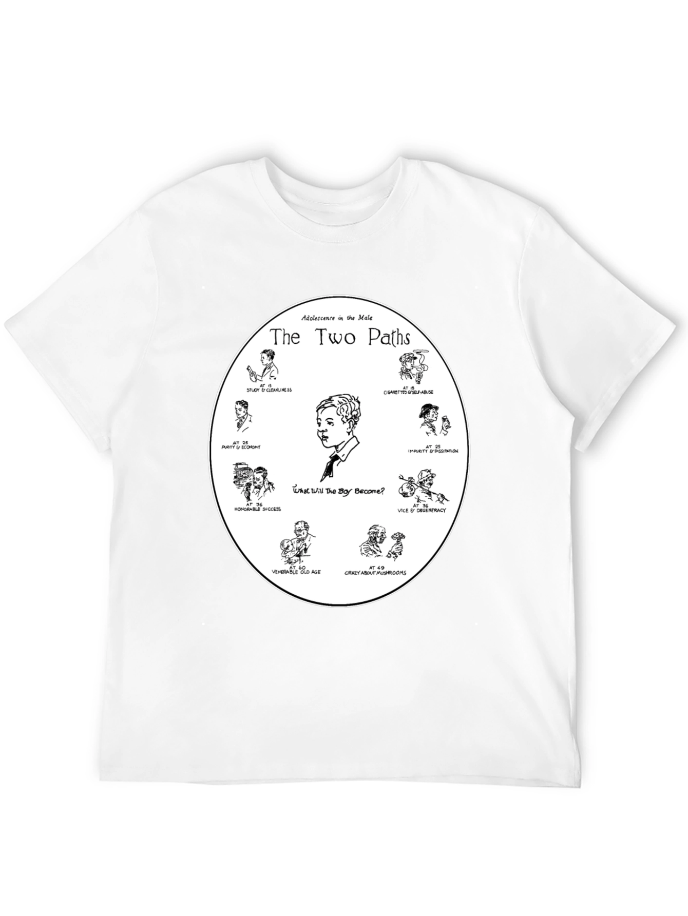 Adolescence: The Two Paths Graphic Tee