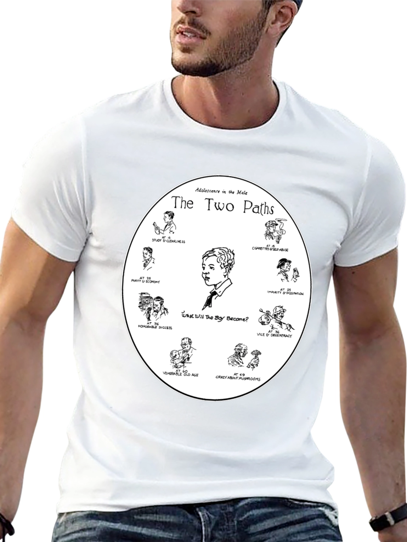Adolescence: The Two Paths Graphic Tee