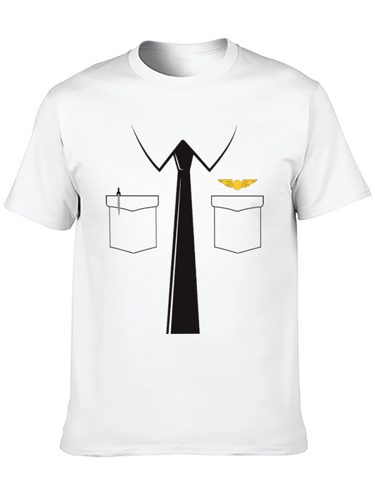 Pilot Uniform T-Shirt - Aviation Gift