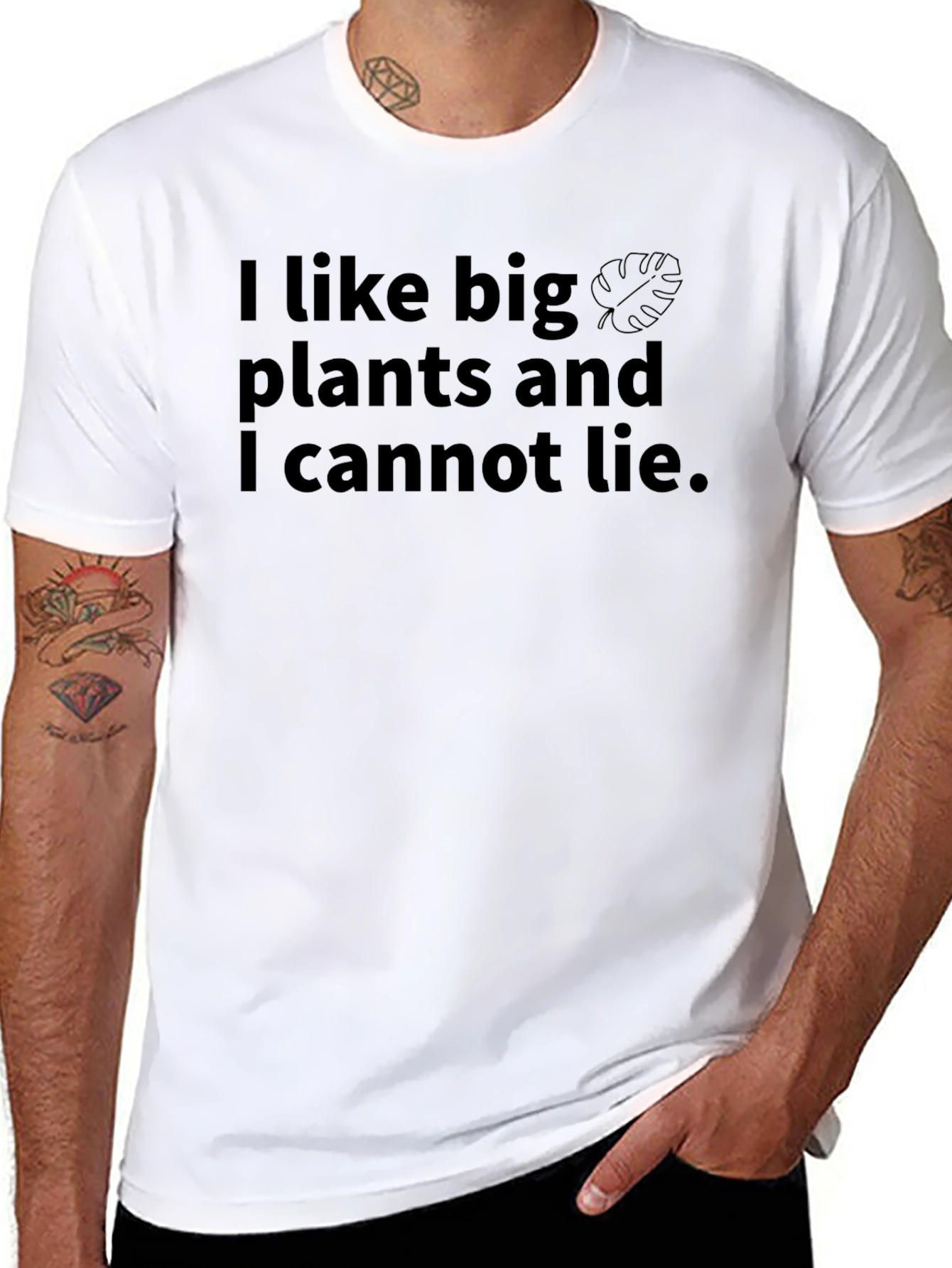 Big Plants & I Cannot Lie Graphic Tee