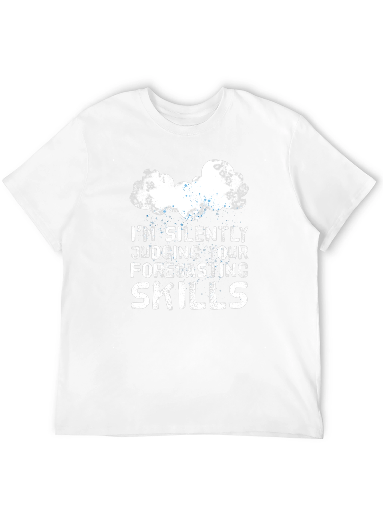 Funny Weather Forecaster T-Shirt Judging Forecasting Skills