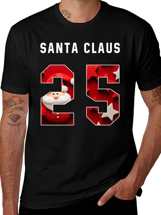 Santa Claus 25 Christmas Holiday T-Shirt