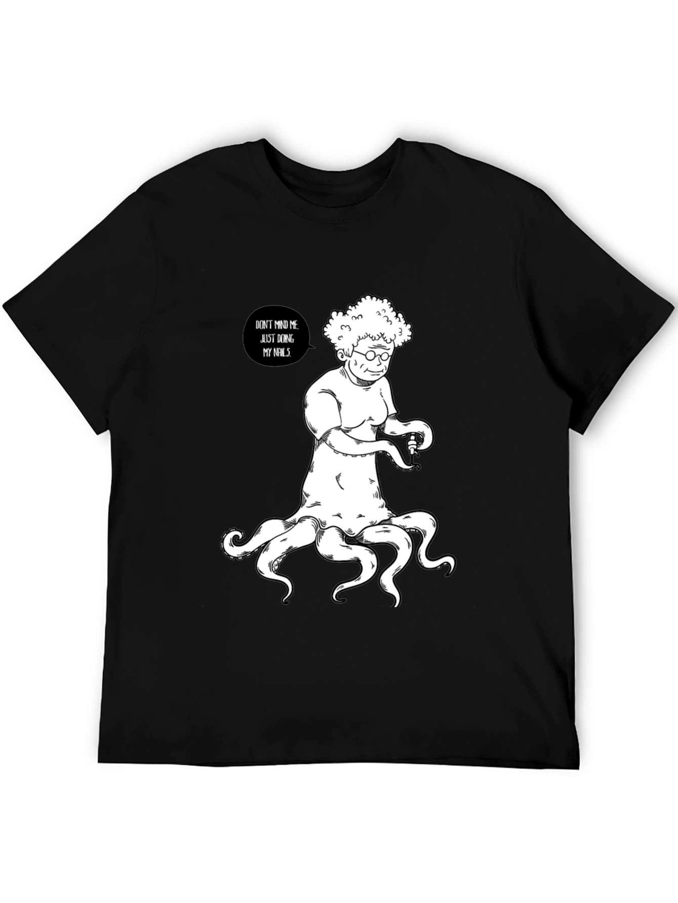 Funny Octopus Grandma T-Shirt - Nail Day
