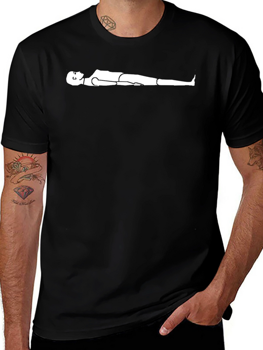 Relaxed Man T-Shirt - Humorous Graphic Tee