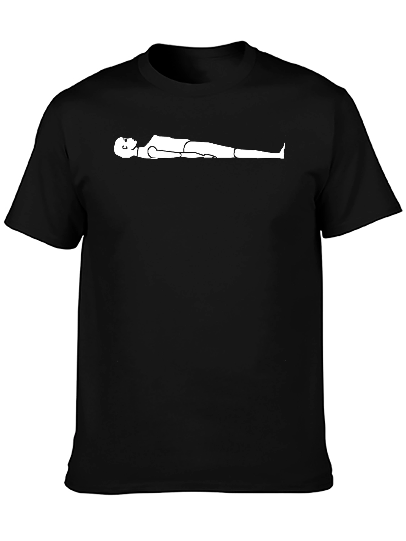 Relaxed Man T-Shirt - Humorous Graphic Tee