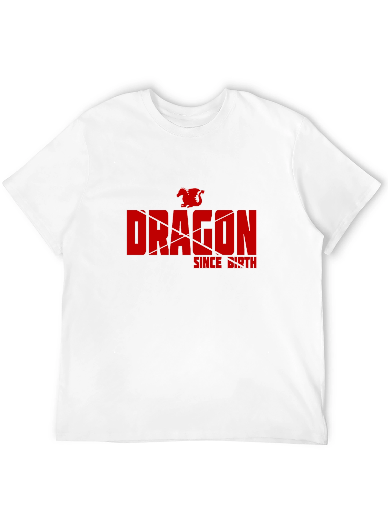 Dragon Since Birth Graphic T-Shirt - Black
