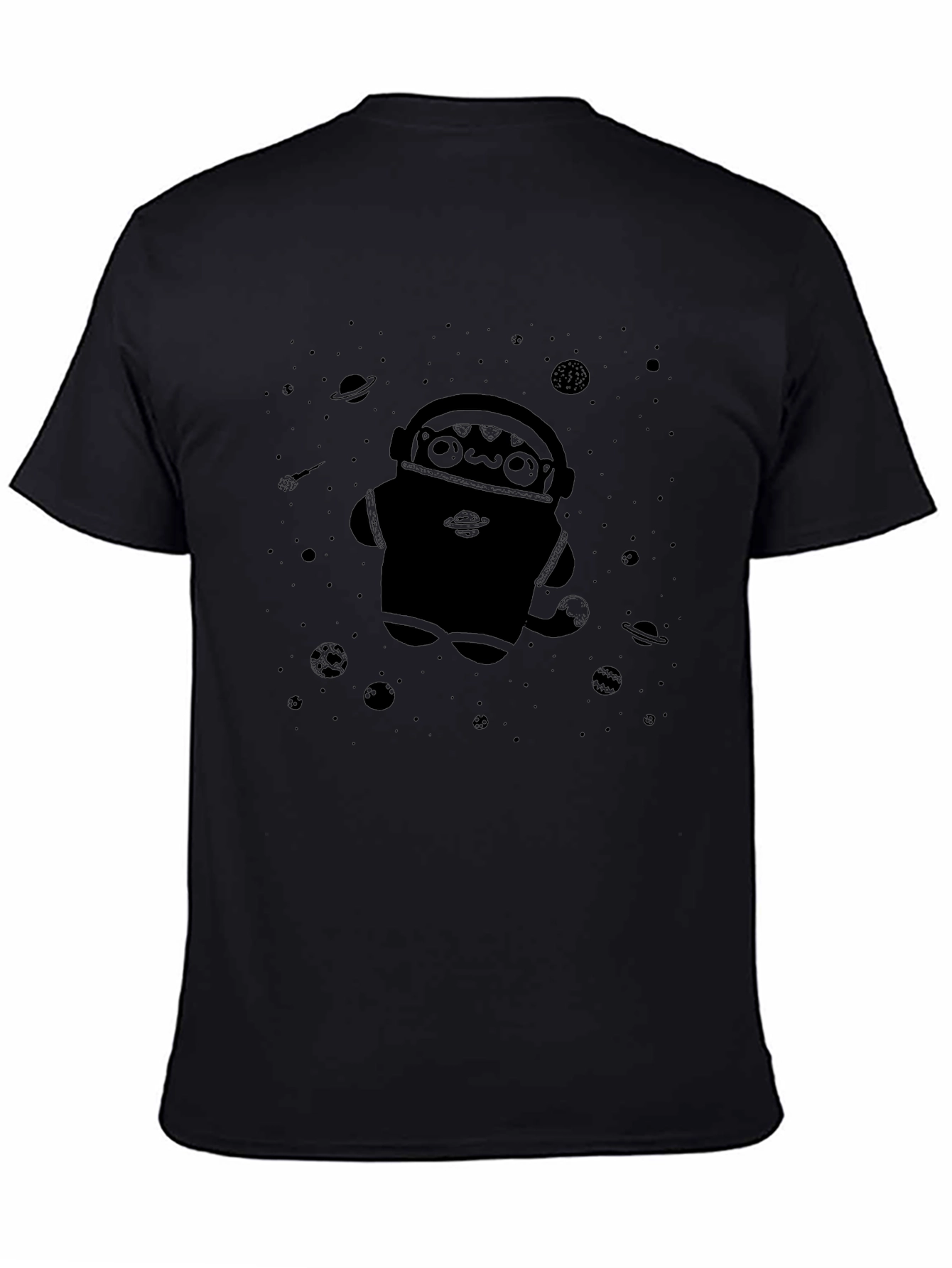 Astronaut Cat Space T-Shirt
