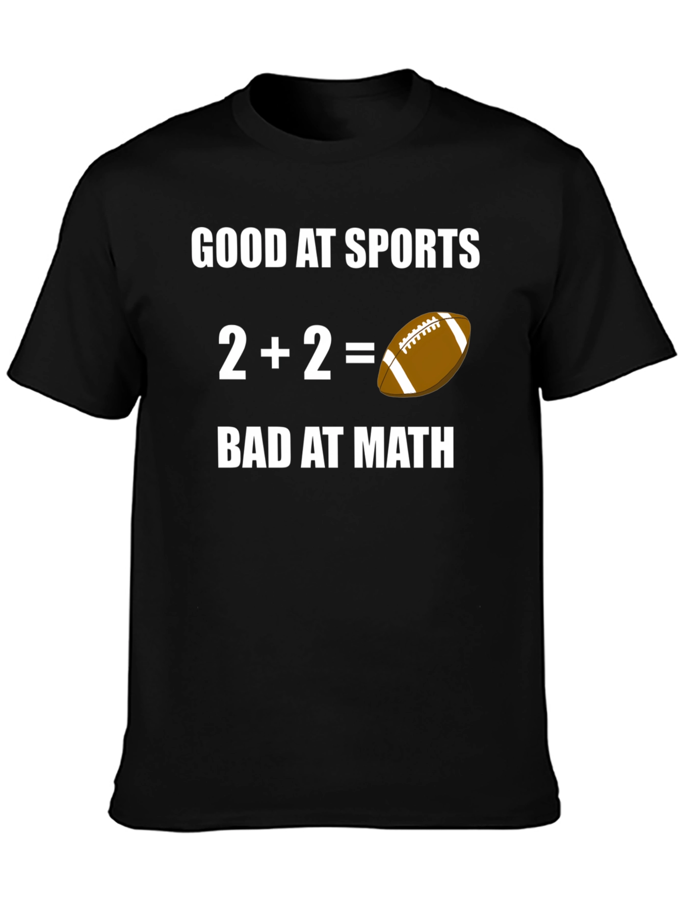 Funny Sports & Math Graphic T-Shirt