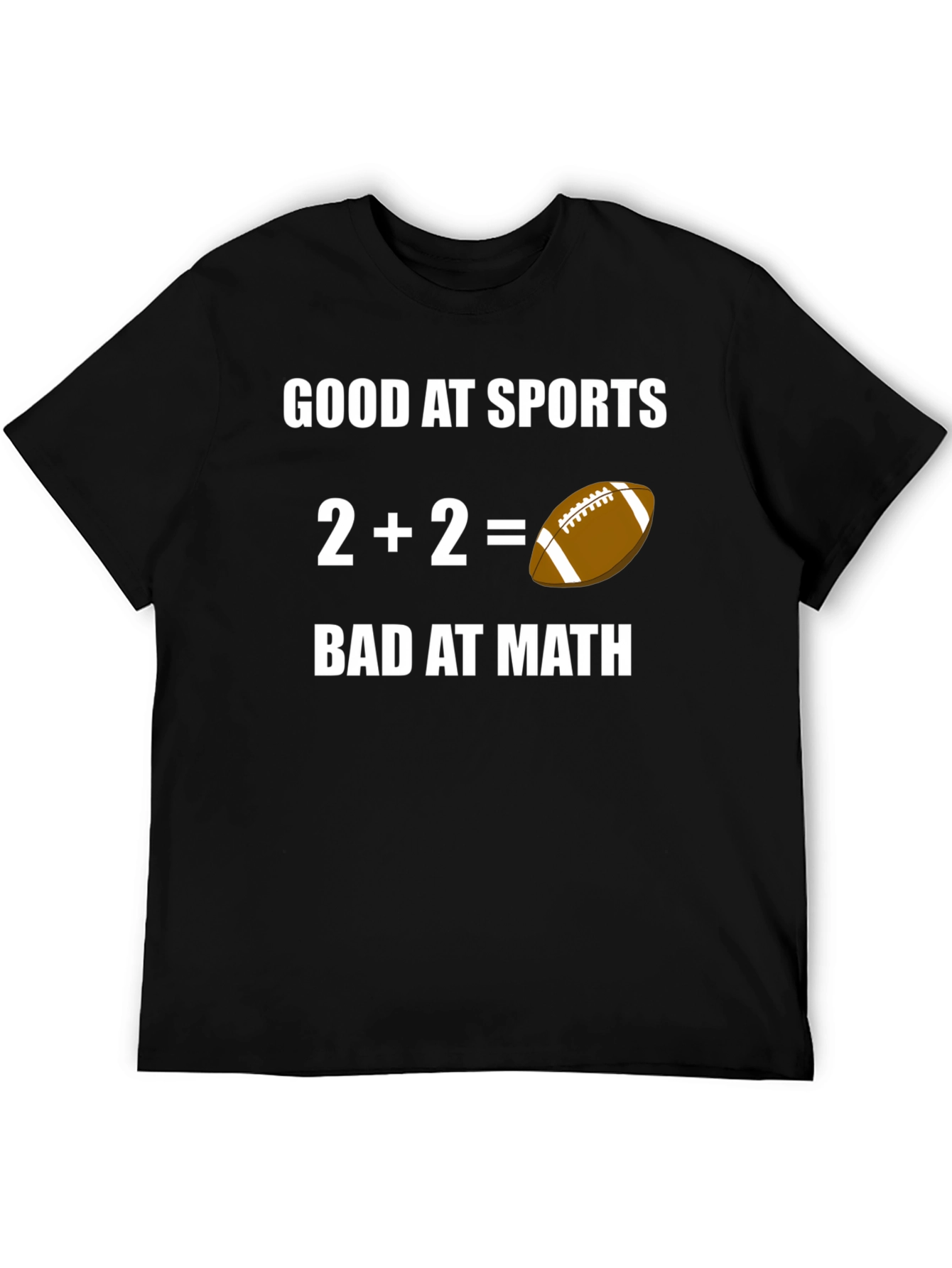 Funny Sports & Math Graphic T-Shirt