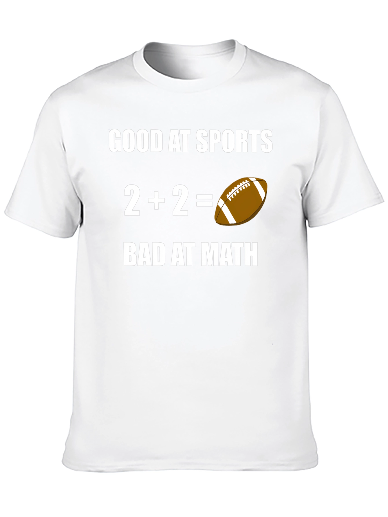 Funny Sports & Math Graphic T-Shirt