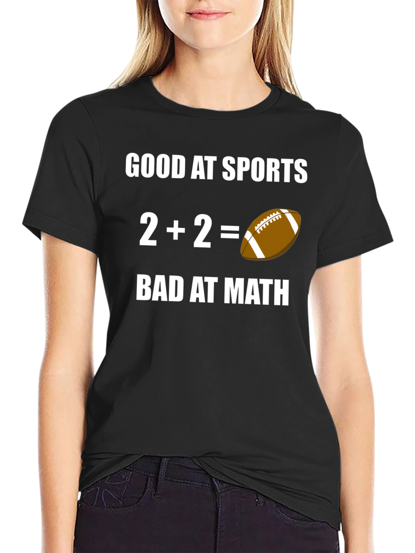 Funny Sports & Math Graphic T-Shirt