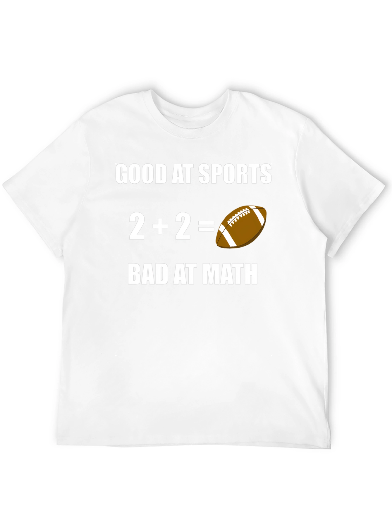 Funny Sports & Math Graphic T-Shirt