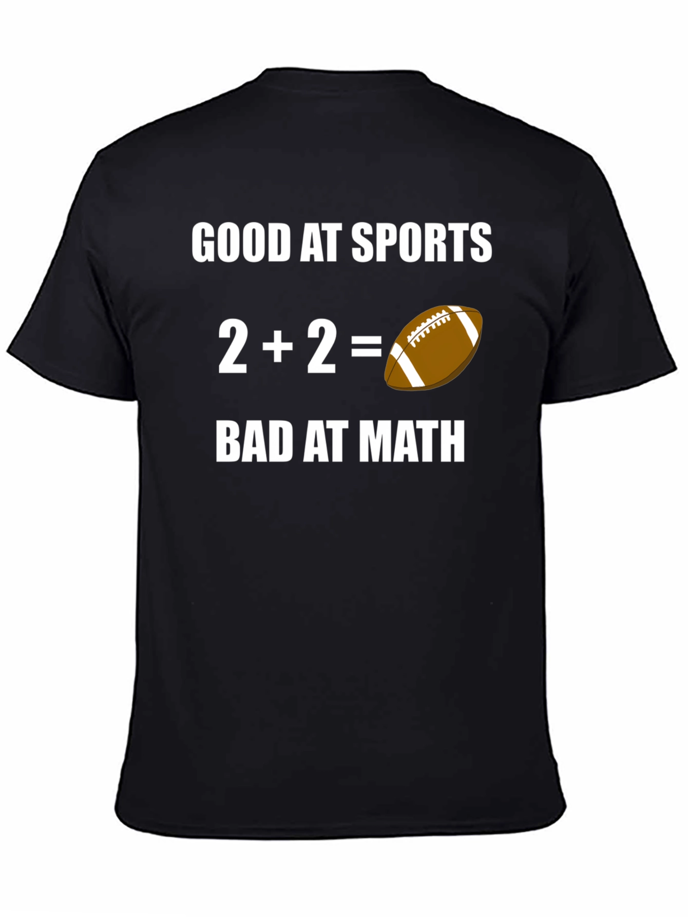 Funny Sports & Math Graphic T-Shirt