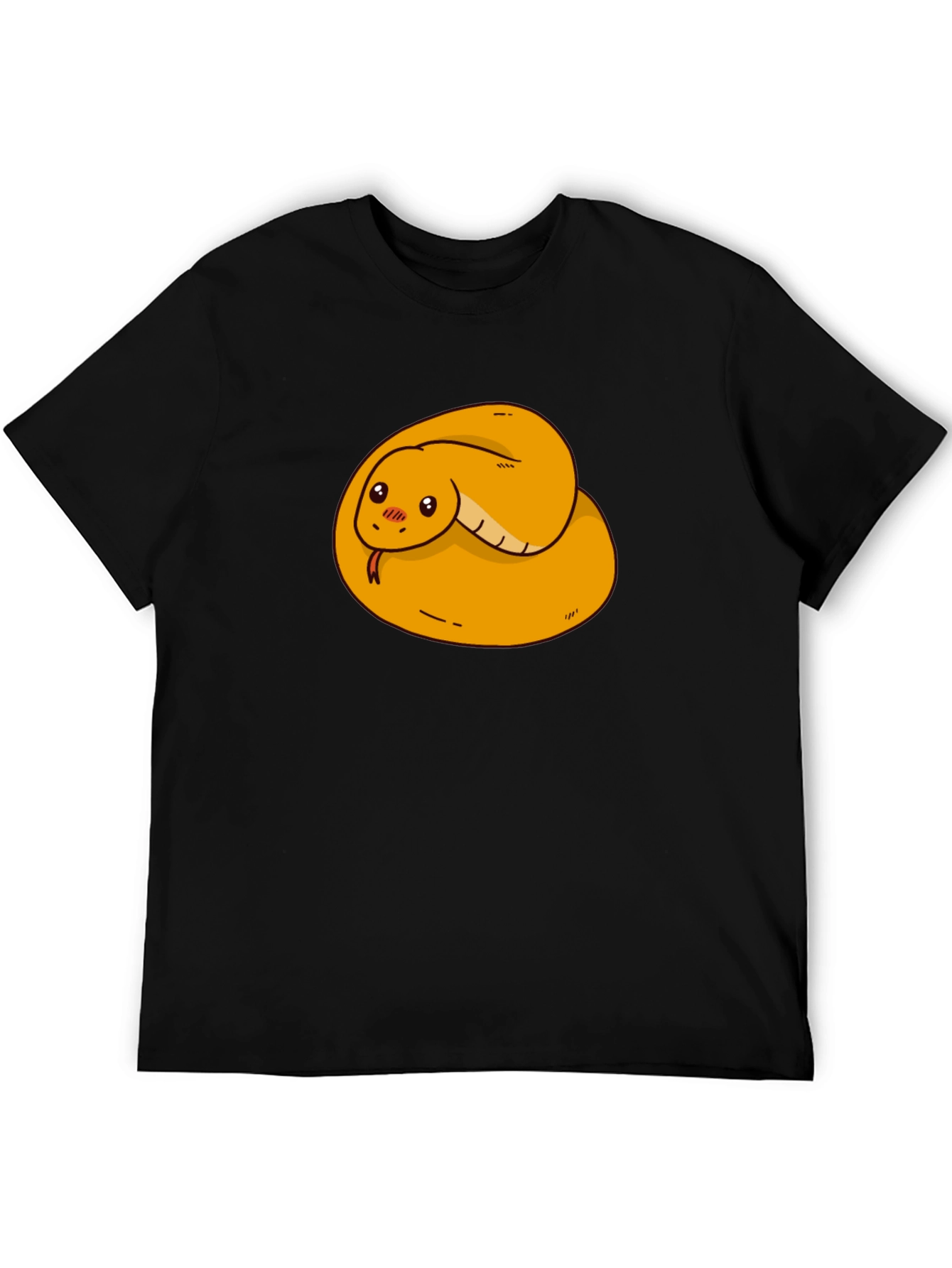Cute Snake Graphic Tee - Soft Cotton Blend