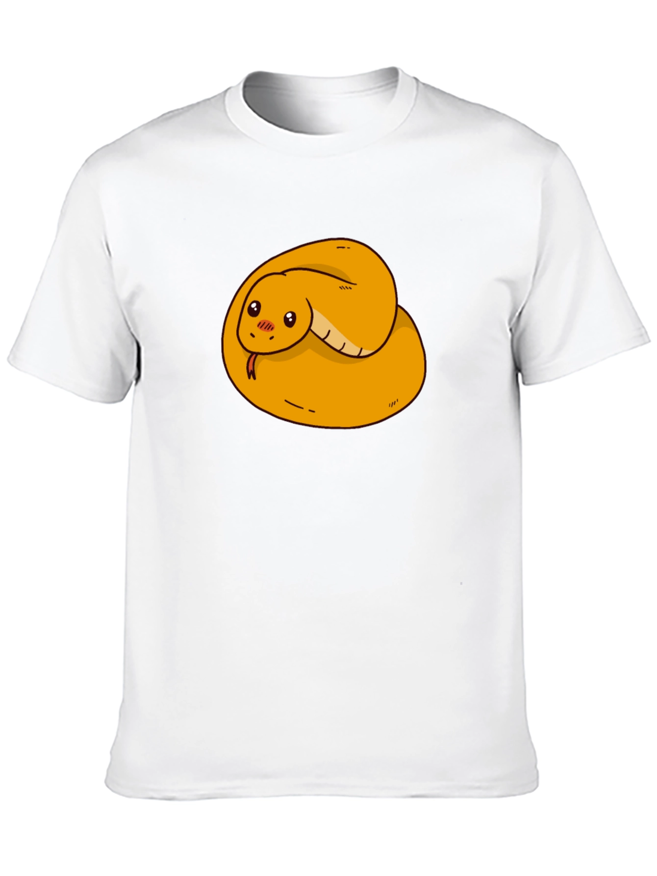 Cute Snake Graphic Tee - Soft Cotton Blend