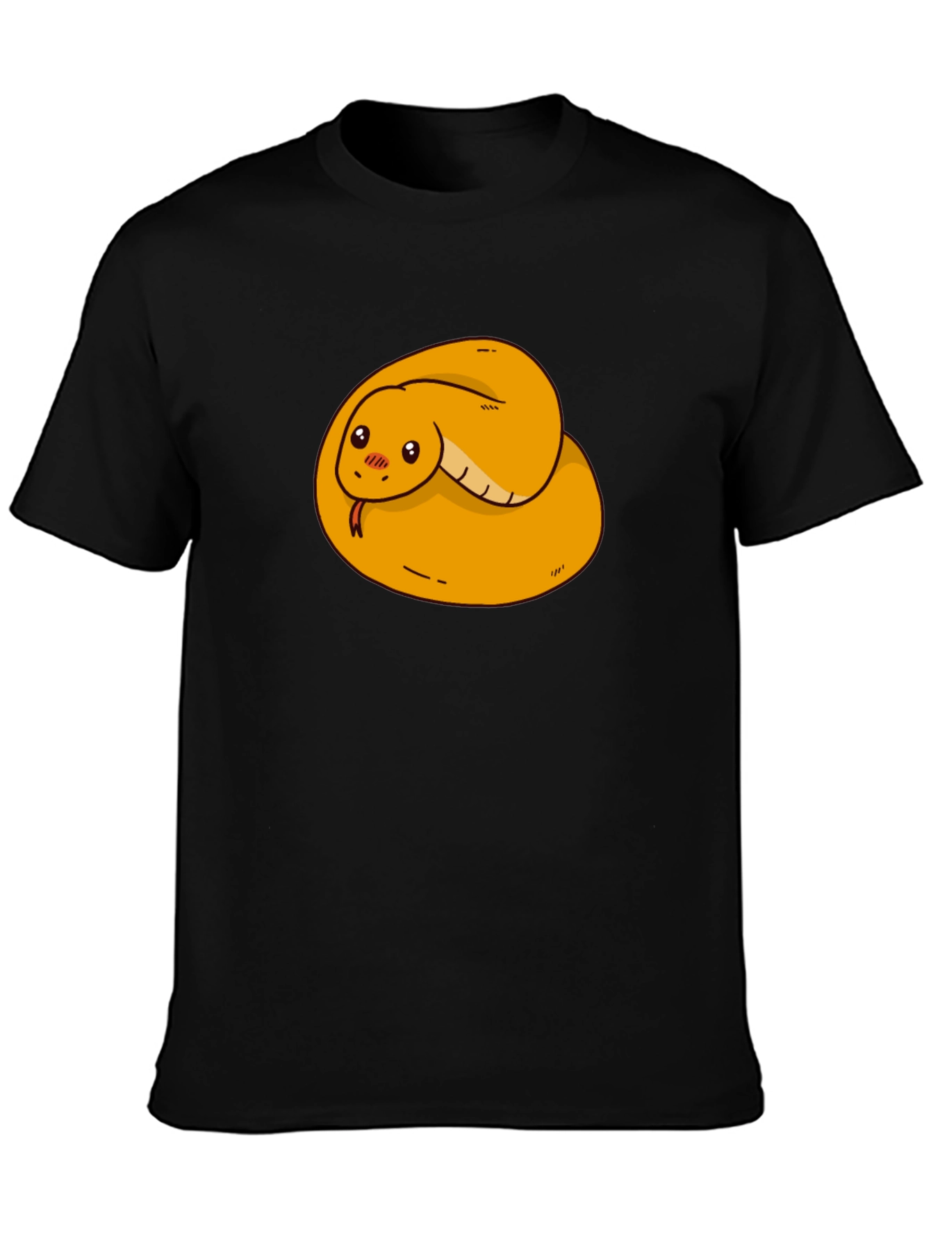 Cute Snake Graphic Tee - Soft Cotton Blend