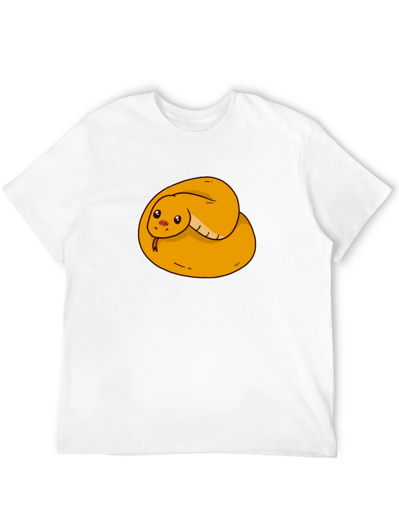 Cute Snake Graphic Tee - Soft Cotton Blend