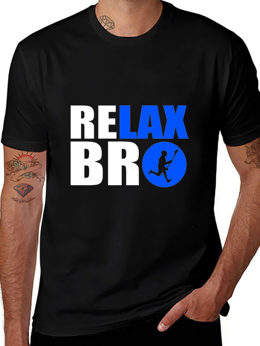 Relax Bro Lacrosse T-Shirt