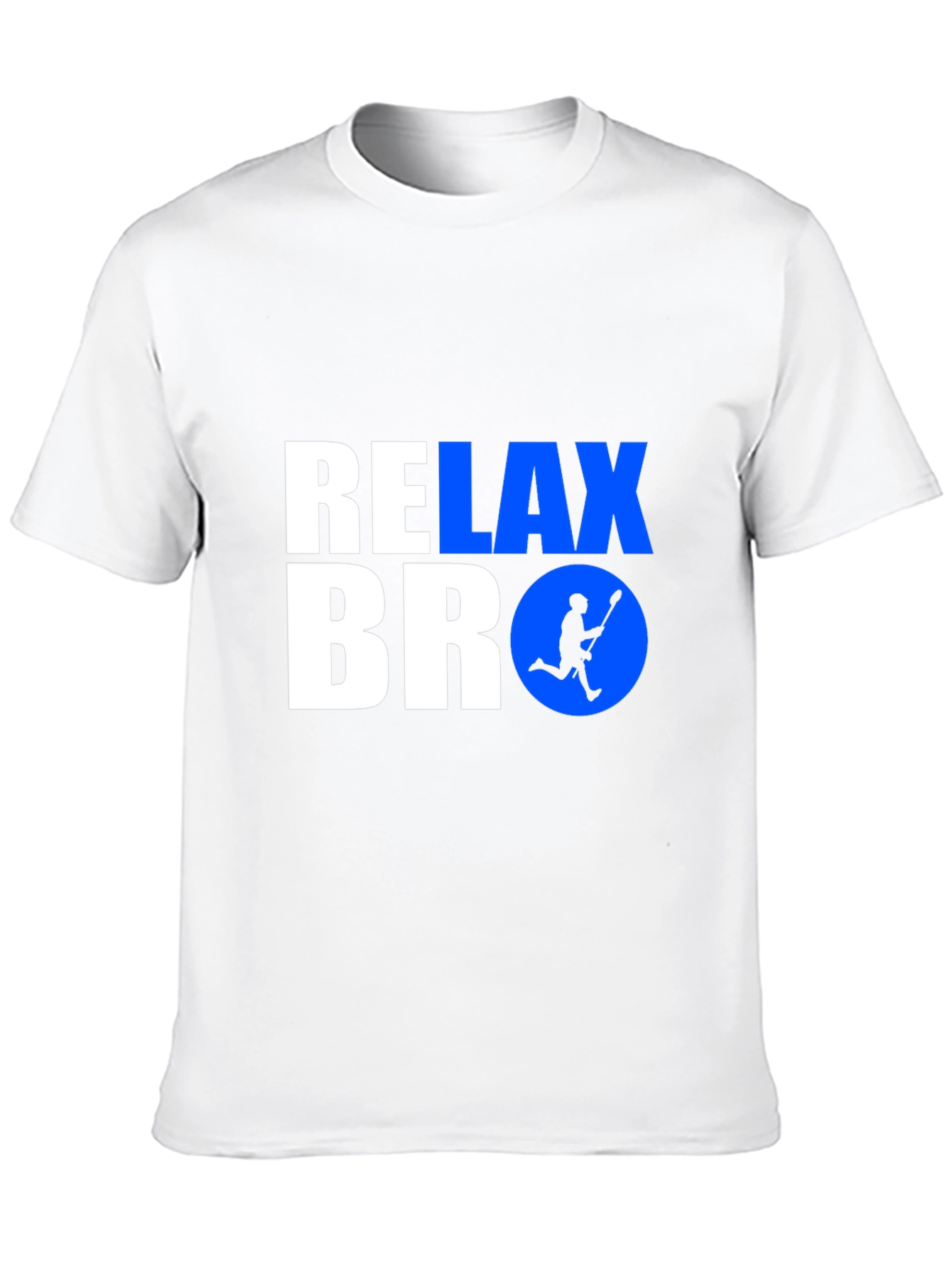 Relax Bro Lacrosse T-Shirt