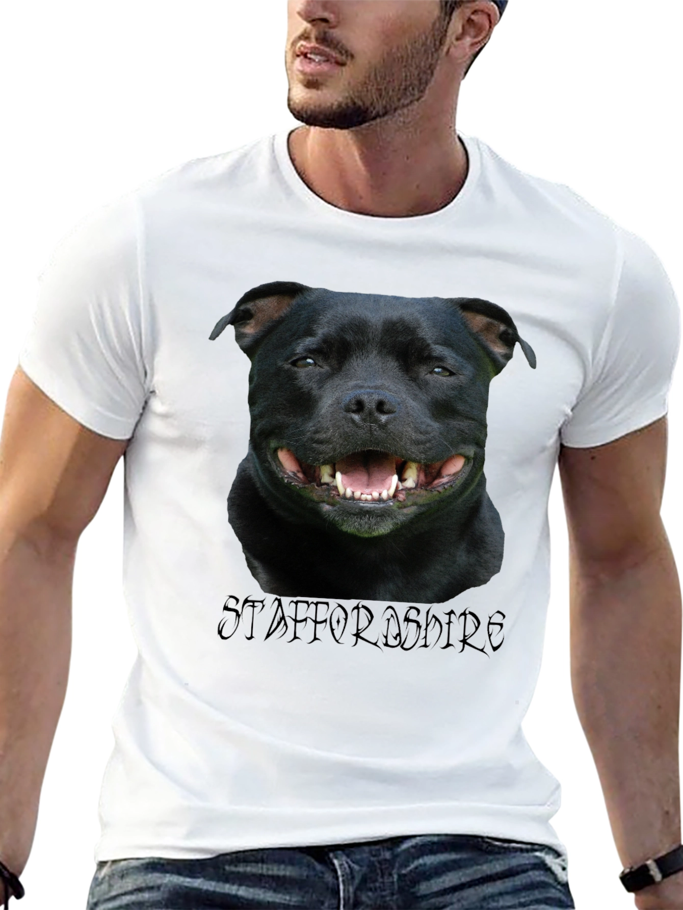 Staffordshire Bull Terrier Graphic T-Shirt