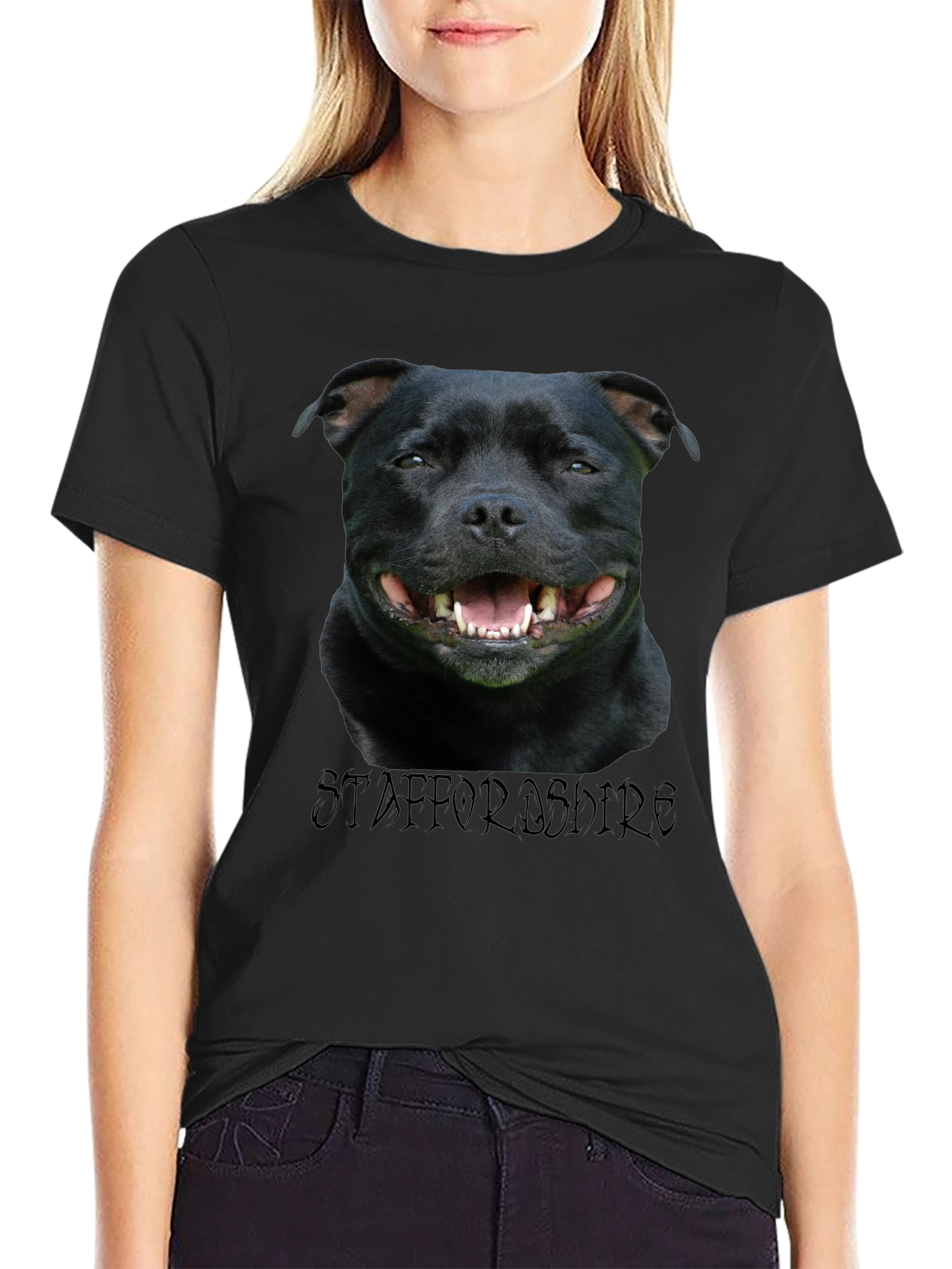 Staffordshire Bull Terrier Graphic T-Shirt