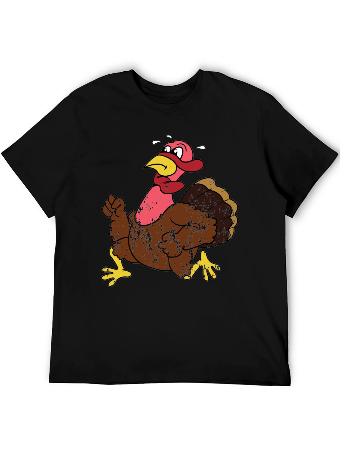 Funny Turkey Graphic T-Shirt - Thanksgiving Tee