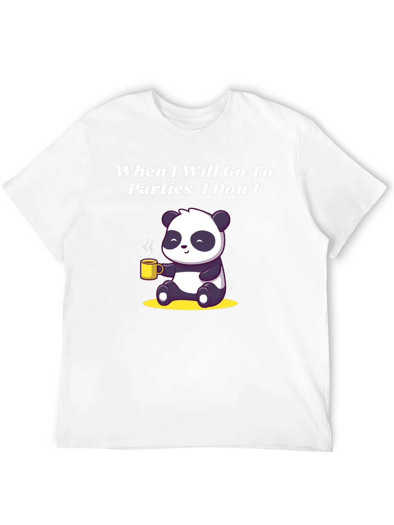 Introvert Panda Graphic Tee