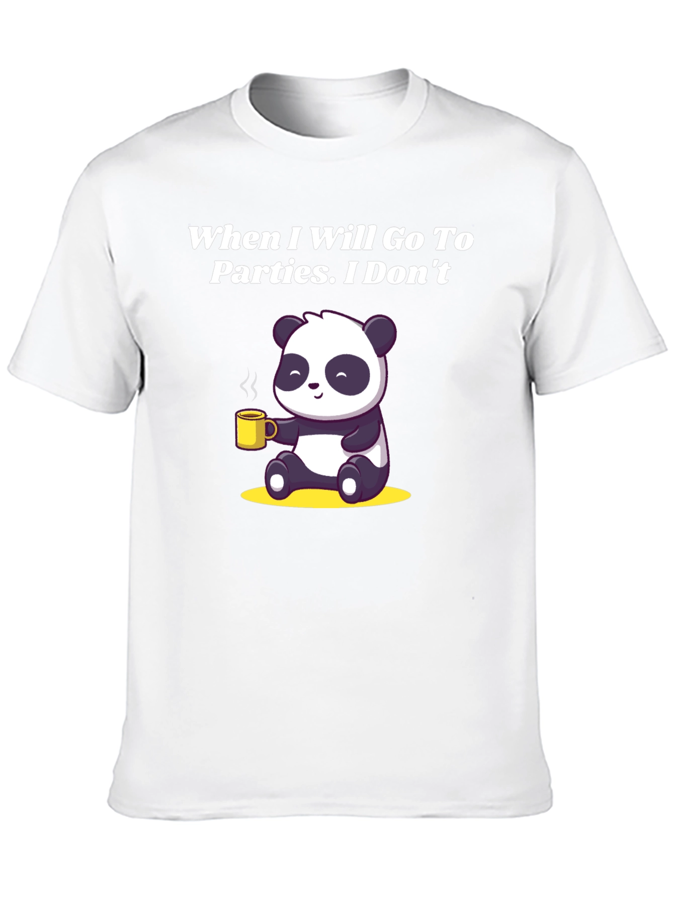 Introvert Panda Graphic Tee