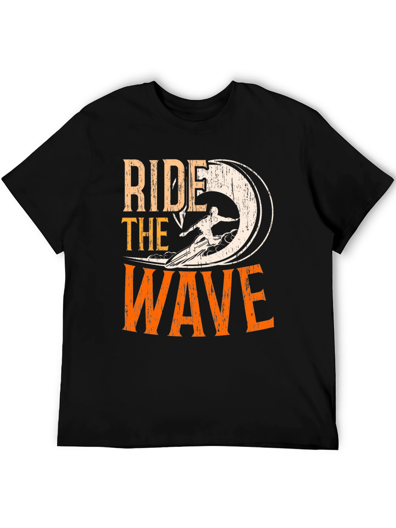 Ride The Wave Graphic Tee - Surfer T-Shirt