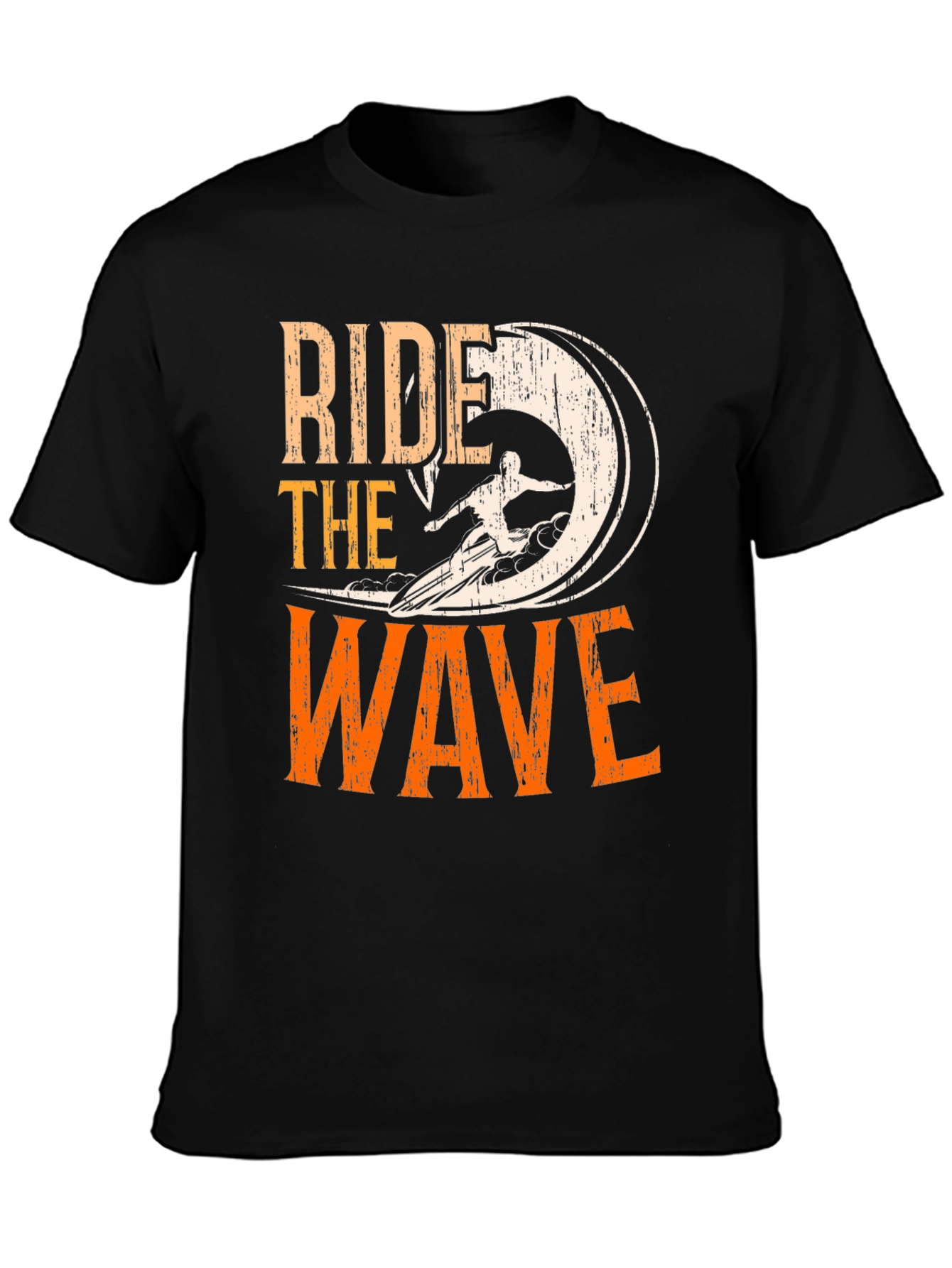 Ride The Wave Graphic Tee - Surfer T-Shirt