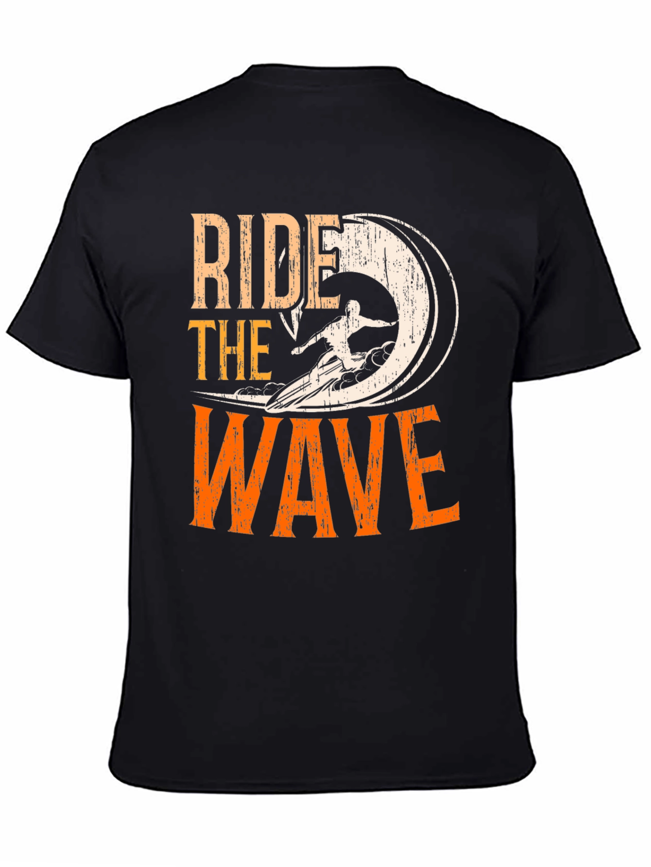 Ride The Wave Graphic Tee - Surfer T-Shirt