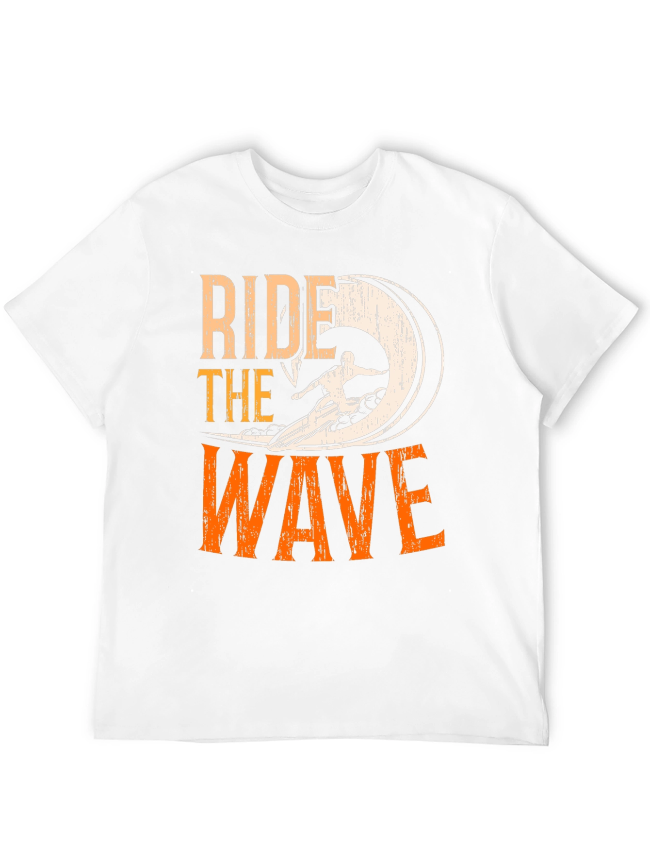 Ride The Wave Graphic Tee - Surfer T-Shirt