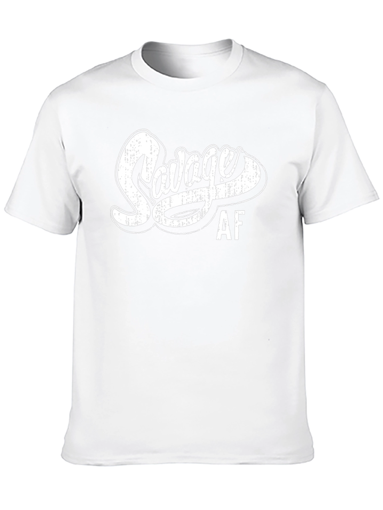 Savage AF Black Graphic Tee