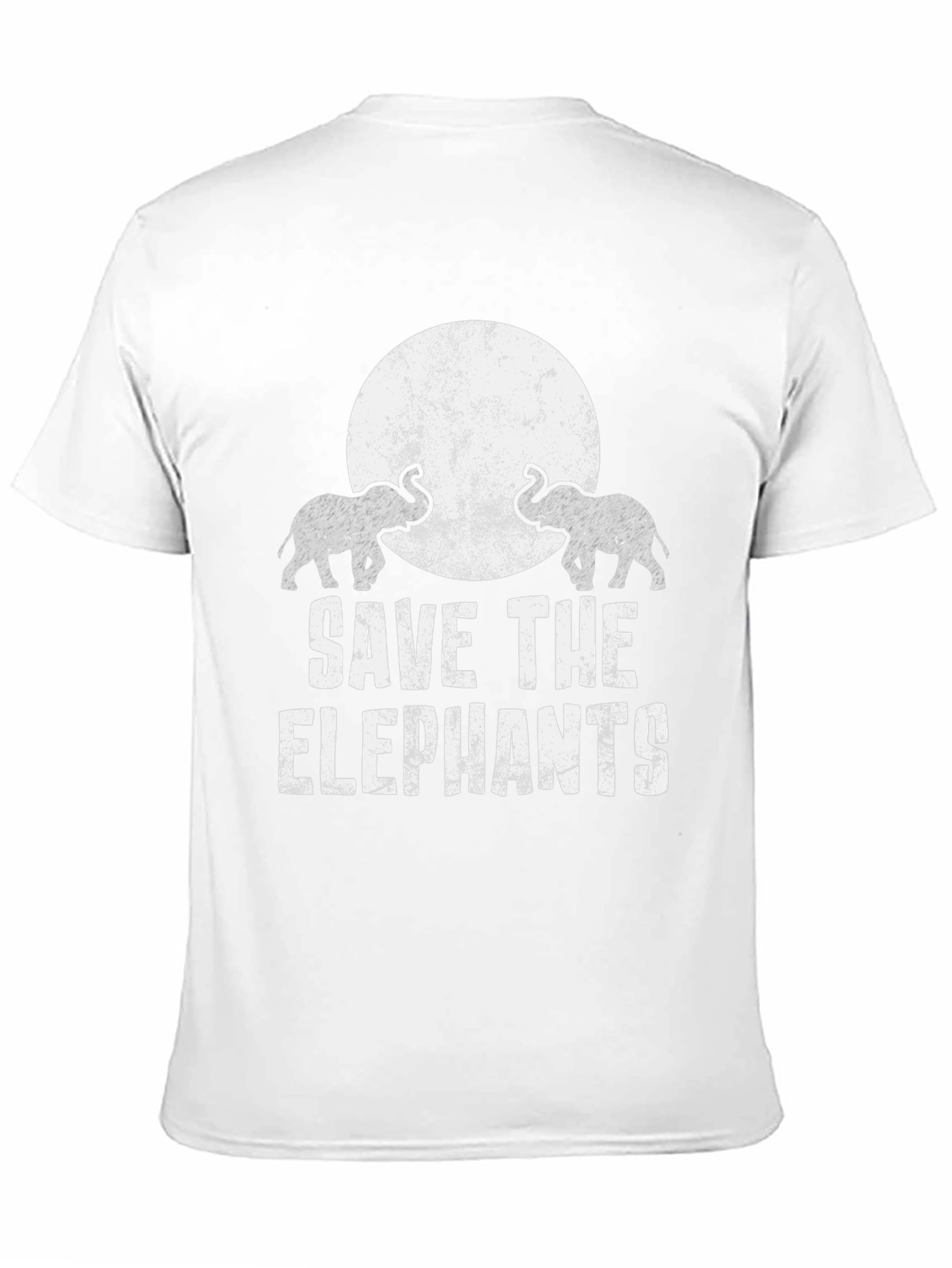 Save the Elephants Graphic Tee - Black