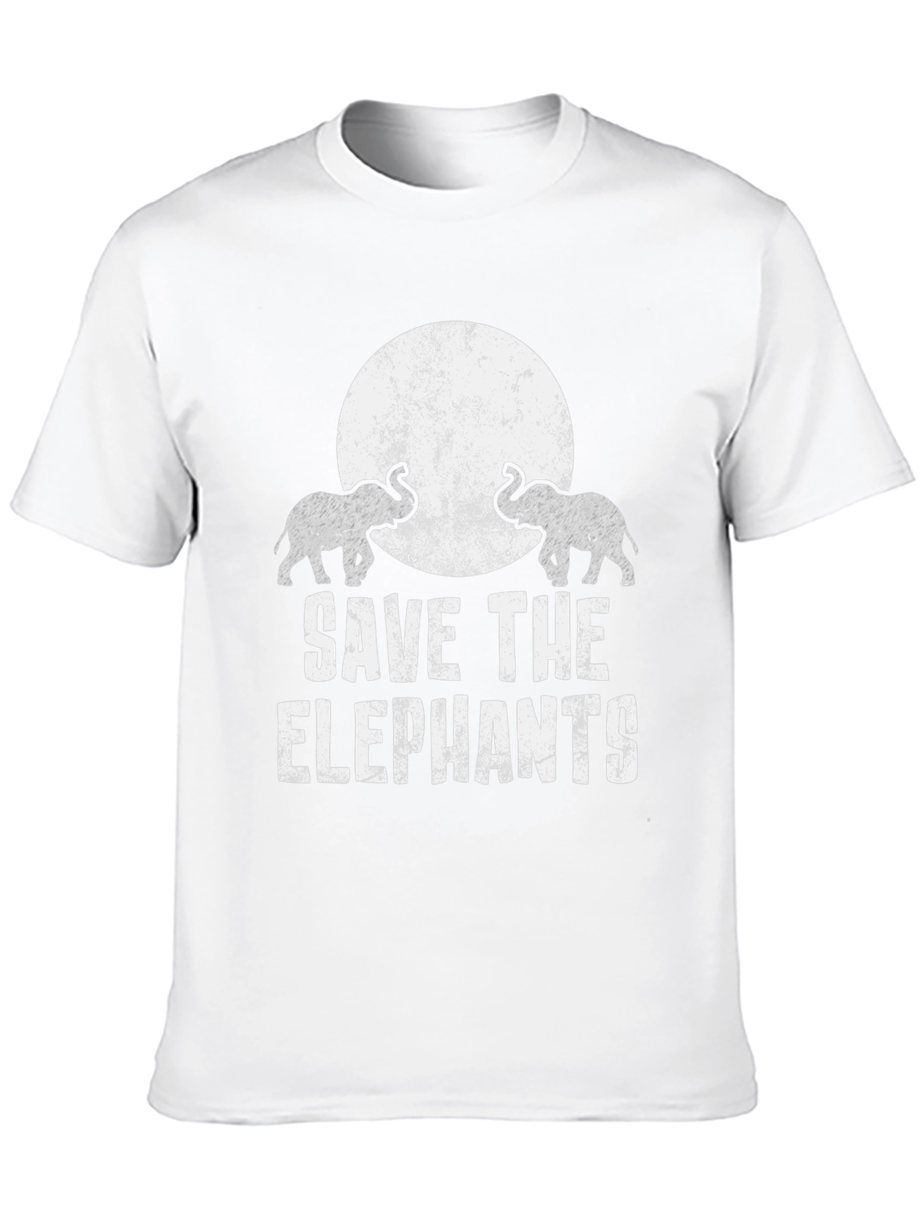 Save the Elephants Graphic Tee - Black