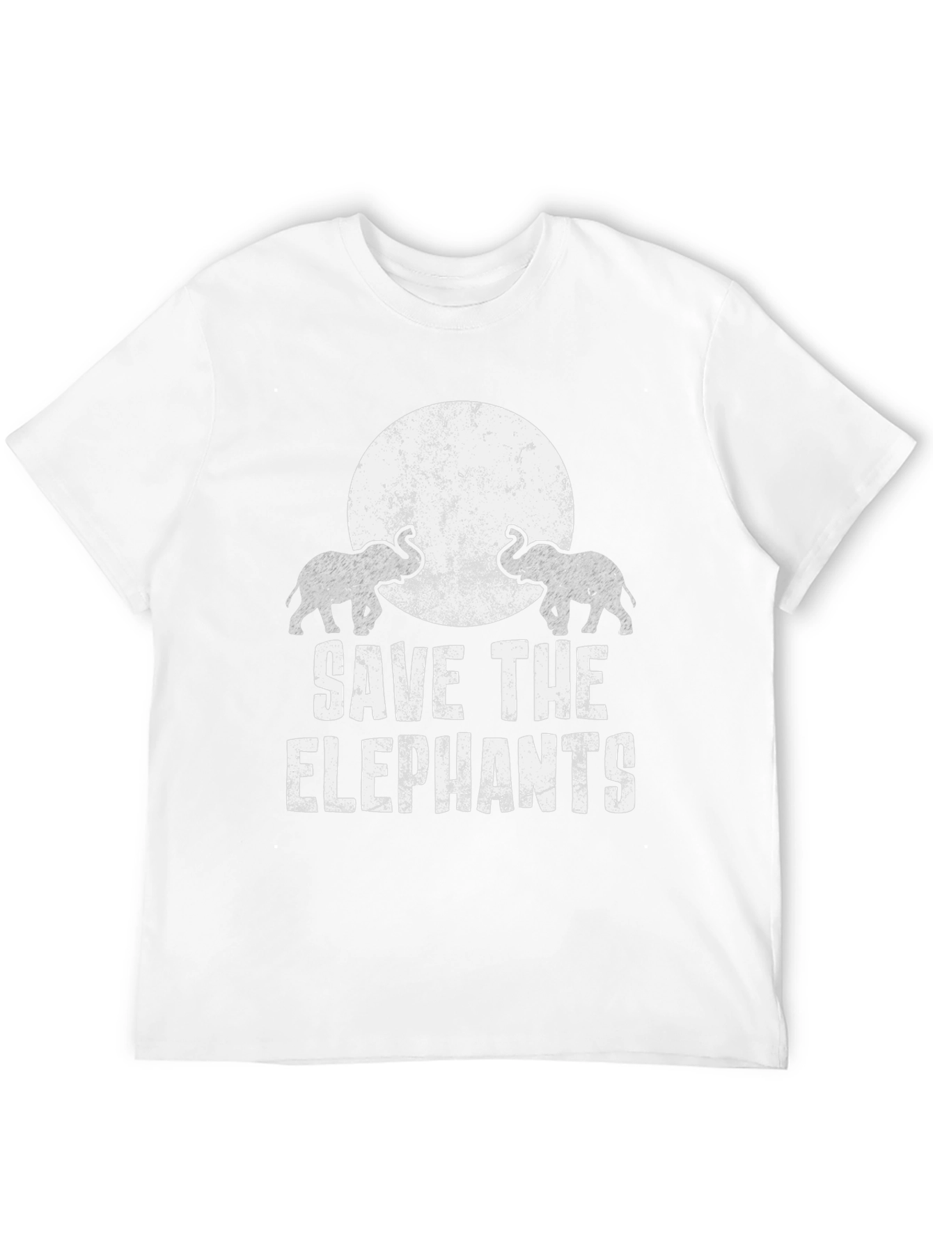 Save the Elephants Graphic Tee - Black
