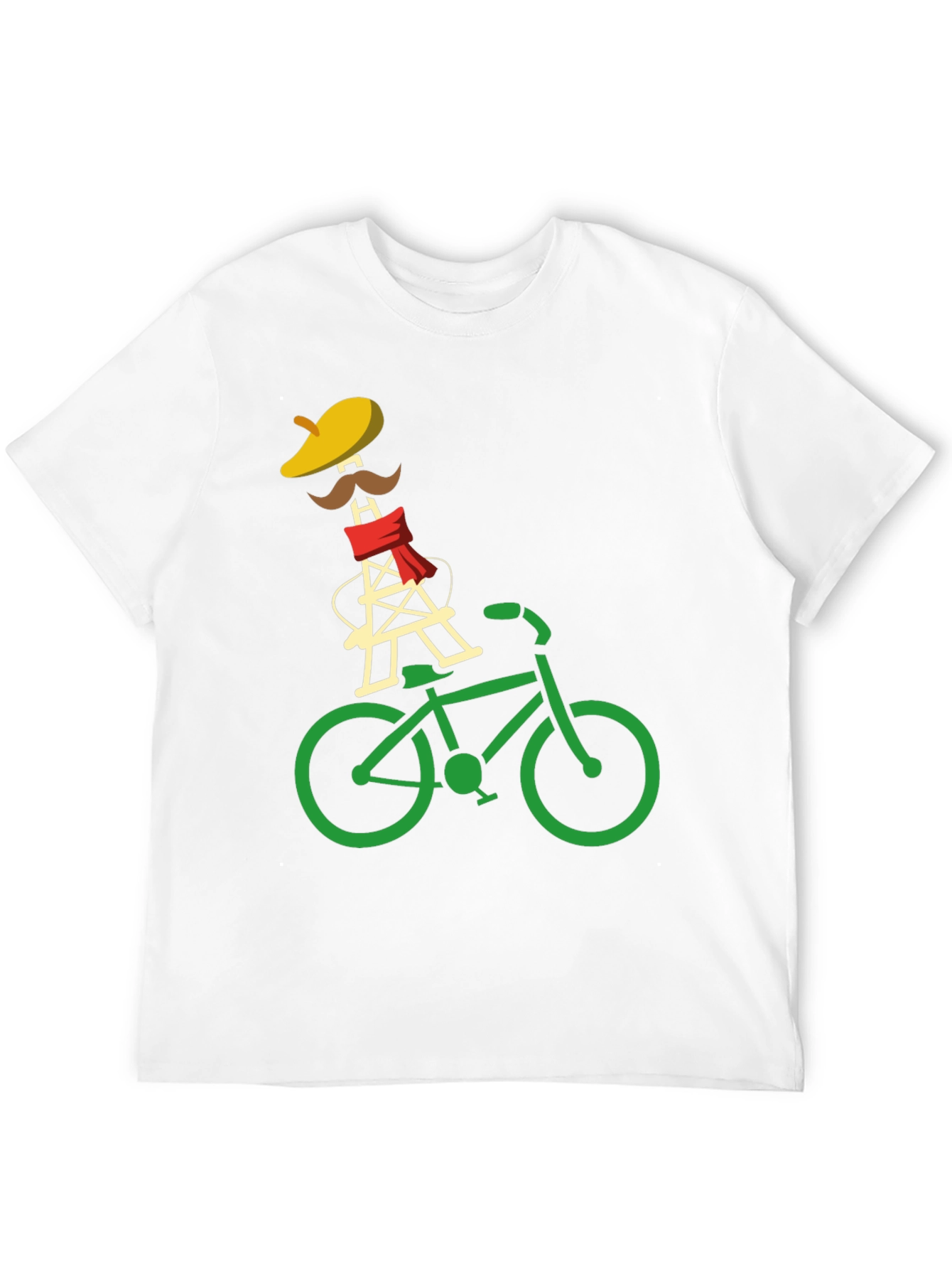 Eiffel Tower Bike Ride Graphic Tee