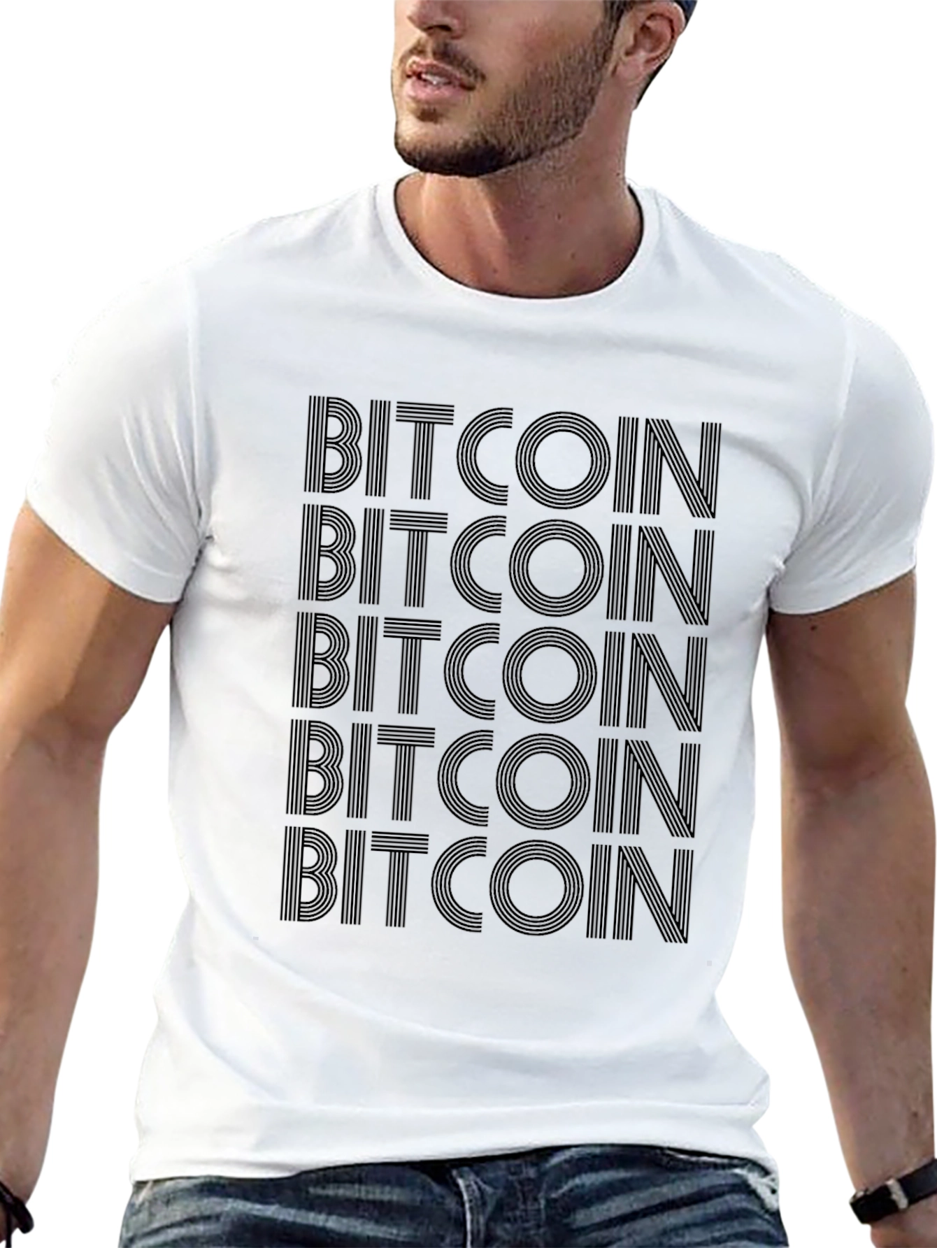 Bitcoin Graphic T-Shirt - Crypto Currency Tee