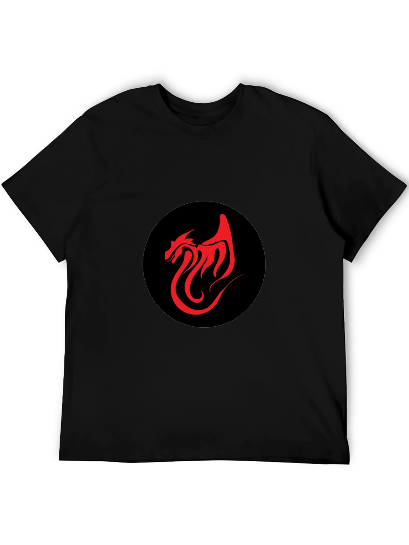 Dragon Emblem Black T-Shirt