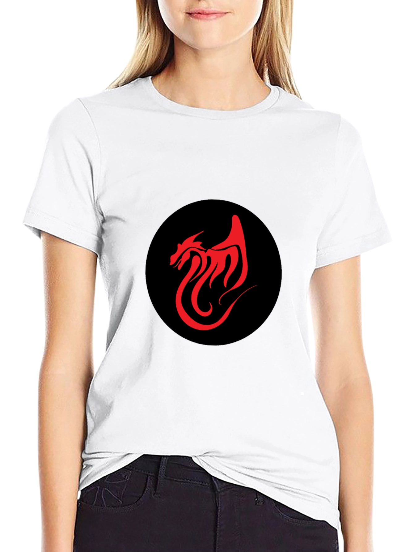 Dragon Emblem Black T-Shirt