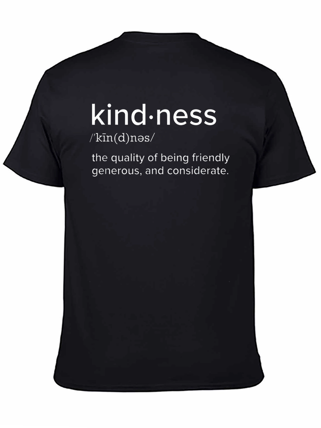 Kindness Definition Graphic T-Shirt - Unisex